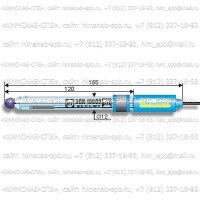 Купить ЭСК-10603 комбинированный pH-электрод встроенный электрод сравнения хлорсеребряный одноключевой перезаполняемый Санкт-Петербург
