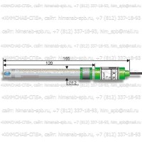 Купить ЭСК-10309 комбинированный pH-электрод встроенный электрод сравнения хлорсеребряный одноключевой перезаполняемый Санкт-Петербург