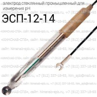 Купить ЭСП-12-14 pH электрод стеклянный промышленный Санкт-Петербург