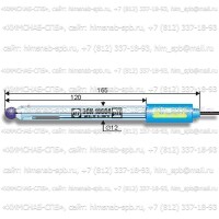 Купить ЭСК-10604 комбинированный pH-электрод встроенный электрод сравнения хлорсеребряный одноключевой неперезаполняемый с загущенным (гель) электролитом Санкт-Петербург
