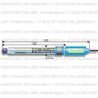 Купить ЭСК-10605 комбинированный pH-электрод встроенный электрод сравнения хлорсеребряный одноключевой перезаполняемый Санкт-Петербург