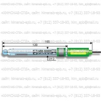 Купить ЭСК-10303 комбинированный pH-электрод встроенный электрод сравнения хлорсеребряный одноключевой перезаполняемый Санкт-Петербург