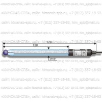 Купить pH-электрод стеклянный ЭС-10601 лабораторный pH-электрод общего назначения, сферическая мембрана Санкт-Петербург