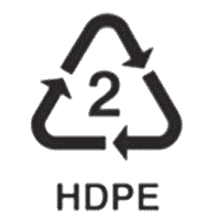 Марка пластика HDPE, PE HD