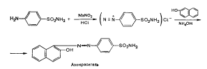 формула амиды сульфаниловой кислоты
