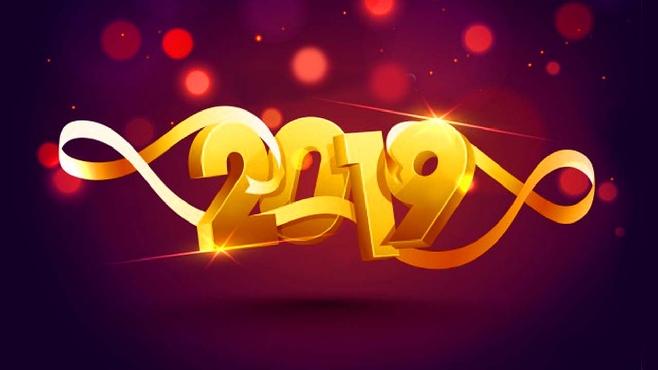 Поздравляем с наступающим новым 2019 годом